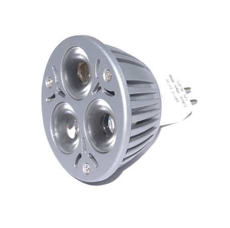 MR16 Powerled 3x1W Power LED Spot 3 watt Warm wit Orgineel Edison